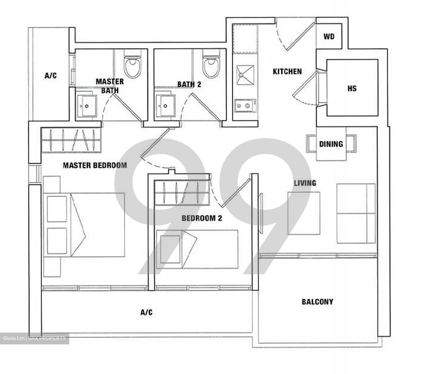 Spottiswoode 18 (D2), Apartment #430738641